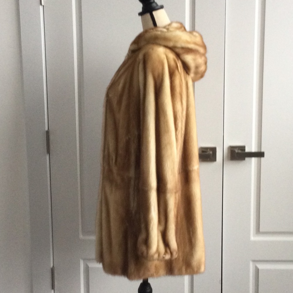 MINK COAT MADE HIGH QUALITY FUR - Picture 5 of 16